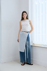 ROSEMARY FLUTTER TOP