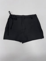 Slit Wrap Skirt Pants