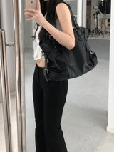 カスタレザーショルダーバッグ (3 colors)