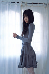 tutu jersey dress_grey