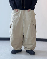 ウァッファーコットンバルーンカーゴパンツ