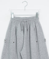 [unisex] Chiha Side Snap Wide Banding Sweatpants