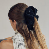 CORDUROY SCRUNCHIE (BLACK)