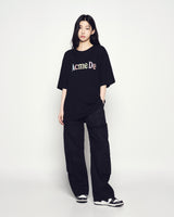 25FW カラーロゴショートスリーブTシャツ ブラック