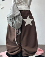 ⭐シックメガビッグバックスターパッチバルーンロングパンツ⭐ 3 COLOR