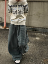 [Ritcore MADE] Striped Fleece Pants (3c)