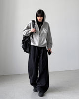 Oboe Pintuck Wide Denim