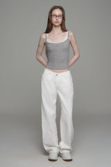 Summer breeze layered sleeveless, Gray