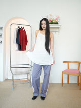 AIRY DOT DRESS (WHITE)