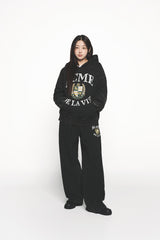 25SS オーバーサイズウォッシングフーディー ブラック