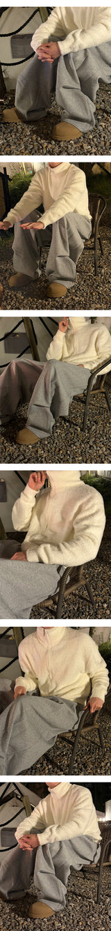 [Unisex] Half tuck sweat pants(2color)
