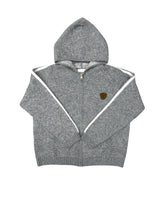 Veln Patch Knit Hooded Zip-Up (3 colors)