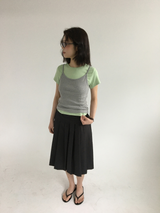 YWD PLEATS SKIRT (2color)