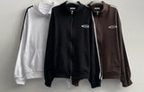 Bader Two Way Track Line High Neck Zip-Up