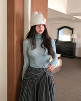 [U-BASIC/wool 30%] メイトテンセルポーラ長袖