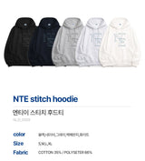 NTE stitch hoodie (5color)