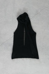 bebe halter knit (black)