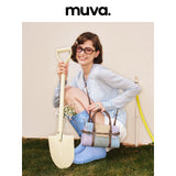 muva. Color‑Block Ding‑Ding Bag, Original Dreamy Girly‑Style Mini Square Handbag, Convertible Cross‑body Purse, New Arrival Mar 16