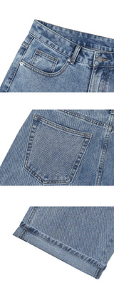 ベーシックデニムパンツ (light blue)