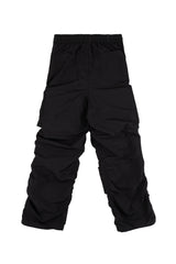 パッディドポケットシャーリングパンツ (BLACK)