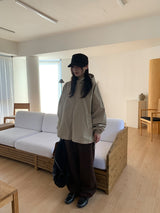 ムユスコットンワイドパンツ