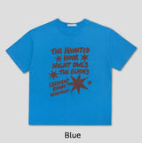 ハウンド スター レタリング オーバー ショートスリーブ Tシャツ