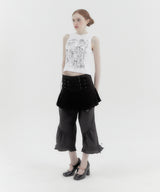 Dream Girl Sleeveless Tee White