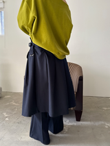 pio buckle wrap skirt