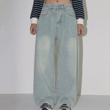 Tcoin pintuck wide cotton pants