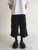 ストラップ ピンタック バミューダパンツ(3colors)
