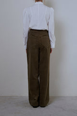 Fable scarf blouse_ivory