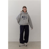 Nus. x HUKE フードT（ネイビー）