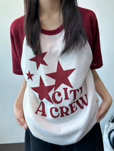 Urban Pop Raglan Oversized Knit Top 3color