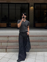 ノース ノンフェード フレア デニム パンツ