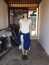 Luce Flower Long Dress (2color)