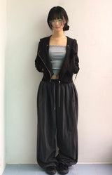 Bitline Curve Hooded Zip-up