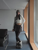 Poning Wrap Hooded Cardigan