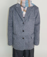 Winter Alpaca Formal Single Jacket (Wool Jacket) (Lining 2 Ounces)