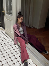 Air Pigment Loose Fit Checkered Shirt