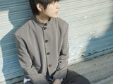 [DOJINOI] POT CROP JACKET GREY
