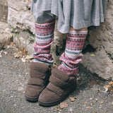 hippie leg warmer brown