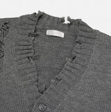 Scratcher クロップダメージカーディガン