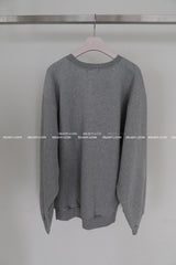 [UNISEX] ボーティー, ナッピング, オーバーサイズフィットスウェットシャツ