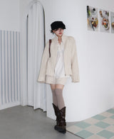 Boehm Boksarthy high neck two-way cardigan (outer)
