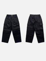 Bisque carbon coated cargo pants