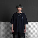 HIERARCHY STUDIOS Chroma - Black Hysteria Wide Oversized T-Shirt