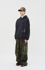 (MADE) Blue Star Softy Hoodie_Charcoal Navy
