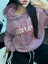 ラビンインファイア フーディーTシャツ🖤🩷2カラー