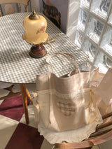 A letter bag_beige