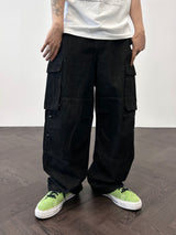 Monster Air Cargo Denim Pants 3C